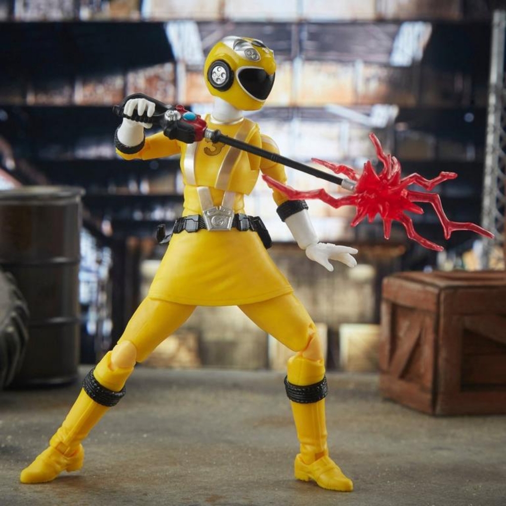 Power Rangers Lightning Collection RPM Yellow Ranger Figure 🔥 MMPR - Picture 7 of 14
